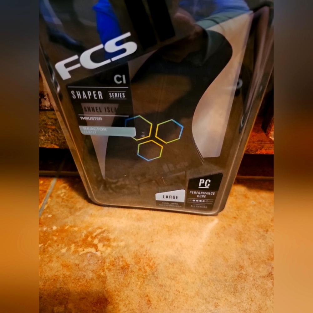 FCS 11 Carver  CI Shaper Series Channel Island Thruster PC Large